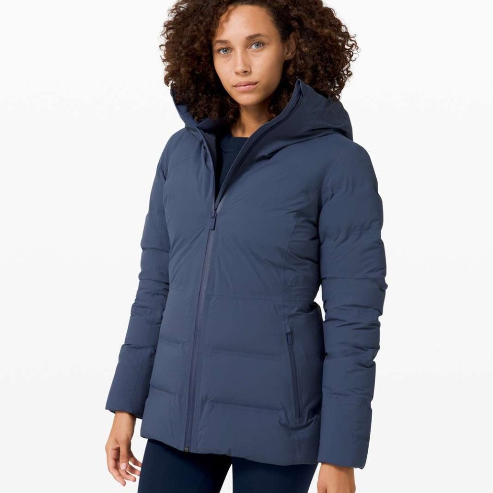 lululemon athletica Blue Puffer Jacket